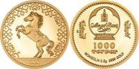 Mongolia 1000 Togrog HORSE Lunar Year Gold Coin 1000 Togrog Mongolia 2026 -