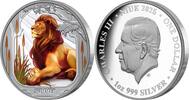 Niue 1 Dollar SUMMER Seasons Lion 1 Oz Silver Coin 1$ Niue 2025 -