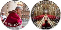 United States 1 Dollar HABEMUS PAPAM Pope Leo XIV 1 Oz Silver Coin 1$ USA 2025 -