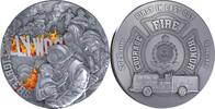 Niue 5 Dollars FIREFIGHTERS 2 Oz Silver Coin 5$ Niue 2025 -