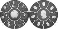 Canada 20 Dollar - 50 Dollars MOON PHASES Puzzle Set 8 Silver Coins 50$ Canada 2025 -