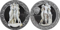 Palau 10 Dollars TRE GRAZIE Three Graces Eternal Sculptures 2 Oz Silver Coin 10$ Palau 2020 -