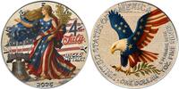 United States 1 Dollar SPIRIT OF LIBERTY Independence Day 4th July 1 Oz Silver Coin 1$ USA 2025 -