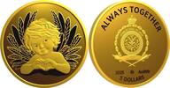 Niue 5 Dollars LITTLE ANGEL BROTHER Gold Coin 5$ Niue 2025 -