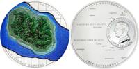 Cook Islands 10 Dollars 60 YEARS OF SELF-GOVERNMENT Rarotonga 2 Oz Silver Coin 10$ Cook Islands 2025 -
