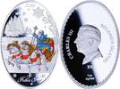 Solomon Islands 5 Dollars FATHER FROST Matrioshka Doll 1 Oz Silver Coin 5$ Solomon Islands 2026 -