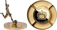 Samoa 10 Dollars ROTATING FOOTBALL PLAYER 3D 5 Oz Silver Coin 10$ Samoa 2026 -