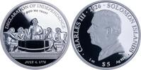 Solomon Islands 5 Dollars JEFFERSON MEMORIAL 1 Oz Silver Coin 5$ Solomon Islands 2026 -