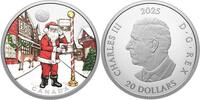 Canada 20 Dollars DEAR SANTA Silver Coin 20$ Canada 2025 -