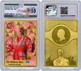 Cook Islands 5 Dollars RIC FLAIR Legends Pink Colorway Graded NGCX PL10 Gold Coin 5$ Cook Islands 2023 -