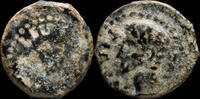 IBERIAN PUNIC REPUBLICAN Ancient - Colonia Patricia (Cordoba) Ae Quadrans incused - 16 mm / 2.48 gr.   ss