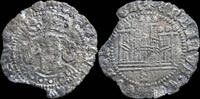 SPAIN MONARCHY 1/2 Cuartillo Enrique IV (1454-1474) Sevilla Mint (BAU 1054.2)- 19 mm / 0.88 gr. -