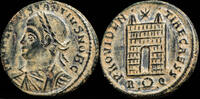 Roman Empire Constantine II - PROVIDENTIAE CAESS, Rome - 19 mm / 3.73 gr. -