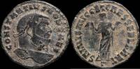 Roman Empire Constantius I - SALVIS AVGG ET CAESS FEL KART Cartago - 27 mm / 8.29 gr. -