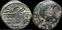 IBERIAN PUNIC REPUBLICAN  Ancient Hispania - Obulco, Porcuna (Jaen) Ae As - 28 mm / 10.31 gr. ss