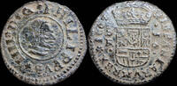 SPANISH MONARCHY  1662, 16 Maravedis Philip IV Sevilla Mint - 25 mm / 3,57 gr. ss