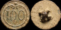 MILITARY BUTTONS  Button Military French, Regiment 100, Napoleonic Wars - 15 mm. ss