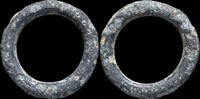Roman Republic Awesome Ancient Bronce Precoin, Ring Shape - 30 mm / 7.94 gr. -