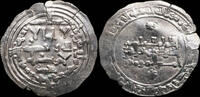 Muslims Iberian Peninsula  Dirham Al-Rahman III, Madinat Azzahra 338H (read description) - 24 mm / 2.65 gr. ss