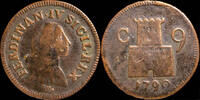 SPANISH MONARCHY 1790, 9 Cavalli Philips IV, Kingdom of Naples Mint - 24 mm / 4.92 gr. -