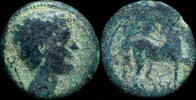 IBERIAN PUNIC REPUBLICAN  Ancient Hispania - Kese Tarraco (Tarragona) Ae Semis - 20 mm / 4.96 gr. ss