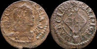  SPANISH MONARCHY 1651, Louis XIV (Catalonia Uprising) - 22 mm / 3.09 gr. ss