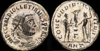 Roman Empire Diocletian - CONCORDIA MILITVM, Antiochia - 20 mm / 3.32 gr. -