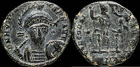 Roman Empire Honorius - CONCORDIA AVGG - 18 mm / 2.38 gr. -
