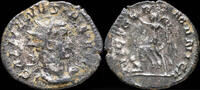 Roman Empire Gallienus Antoninianus - VICT GERMANICA - 23 mm / 2.57 gr. -