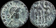 Roman Empire Honorius - VIRTVS EXERCITI, Antiochia - 16 mm / 2.06 gr. -