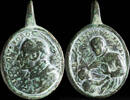 RELIGIOUS MEDALS  Medal XVI-XVII centuries, S. Carlos Borromeo, 29x19 mm... 40,00 EUR  zzgl. 8,00 EUR Versand