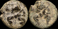 IBERIAN PUNIC REPUBLICAN  Ancient Hispania - Ebusus (Ibiza) Ae 1/8 Calco - 10 mm / 1.04 gr. ss