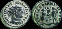 Roman Empire  Diocletian - CONCORDIA MILITVM - 21 mm / 3.30 gr. ss 40,00 EUR  zzgl. 8,00 EUR Versand