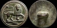 MILITARY BUTTONS  Spanish Civilian Button, time XIX century, Lion - 16 mm