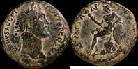 Roman Empire  Antoninus Pius Ae Sestertius - BRITANNIA - 32 mm / 24.62 gr. ss