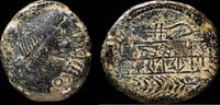 IBERIAN PUNIC REPUBLICAN  Ancient Hispania - Obulco - Porcuna (Jaén) Ae As - 30 mm / 20.31 gr. ss