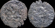 SPANISH MONARCHY  1/2 Real Henry IV, Segovia Mint (BAU 1029) - 20 mm / 1.69 gr. ss