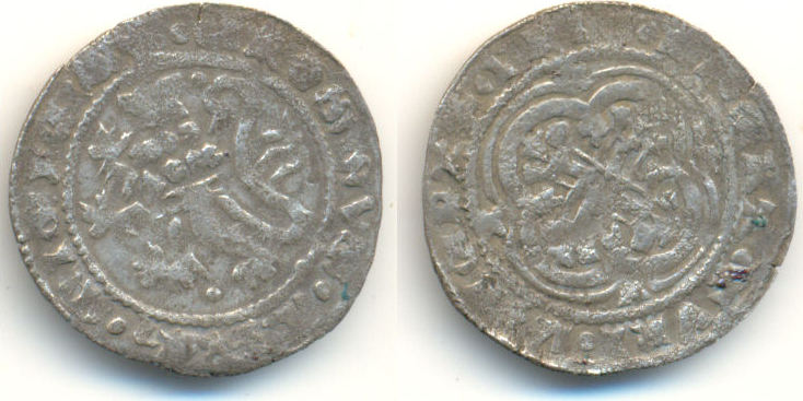 Sachsen Meißen: Breiter Groschen Friedrich III, 1349-1361: ss ...