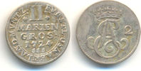 Osnabrück Bistum: 2 Mariengroschen Ernst August II. von York, 1716-1728: