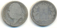 Frankreich Königreich: 2 Francs Ludwig XVIII, 1815-1824: