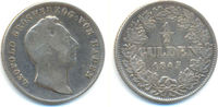 Baden: 1/2 Gulden Leopold, 1830-1852: