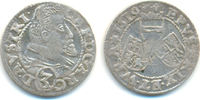 Schlesien Breslau Bistum: 3 Kreuzer Karl von Österreich, 1608-1624: