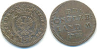 Brandenburg Ansbach: 2 1/2 Kreuzer Alexander, 1757-91: