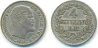 Dänemark: 4 Skilling Ferdinand VII, 1848-63: