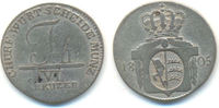 Württemberg: 6 Kreuzer Friedrich II, 1797-1805: