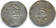 Worms Königliche Münzstätte: Denar Heinrich II, 1002-1024: