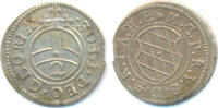 Bayern: 1/2 Batzen zu 2 Kreuzer Maximilian I, 1623-51: