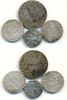 Polen: Schilling 1665 und 3 weitere Johann Kasimir, 1649-1668: