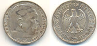 Drittes Reich: 5 Reichsmark Hindenburg