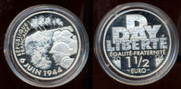 Frankreich: 1,5 Euro, 60. Jahrestag des D-Day, Silbe